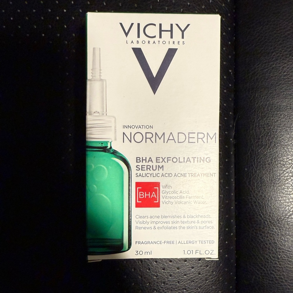 Vichy Normaderm BHA Exfoliating Acne Face Serum with Salicylic Acid 1.01flozNIB